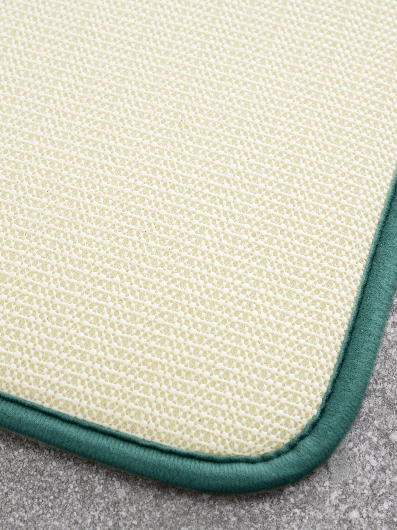 Image 3 of 6 of Catherine Lansfield Anti-Bacterial Memory Foam Bathmat