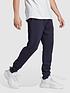  image of adidas-sportswear-essentials-french-terry-tapered-cuff-logo-joggers-navy