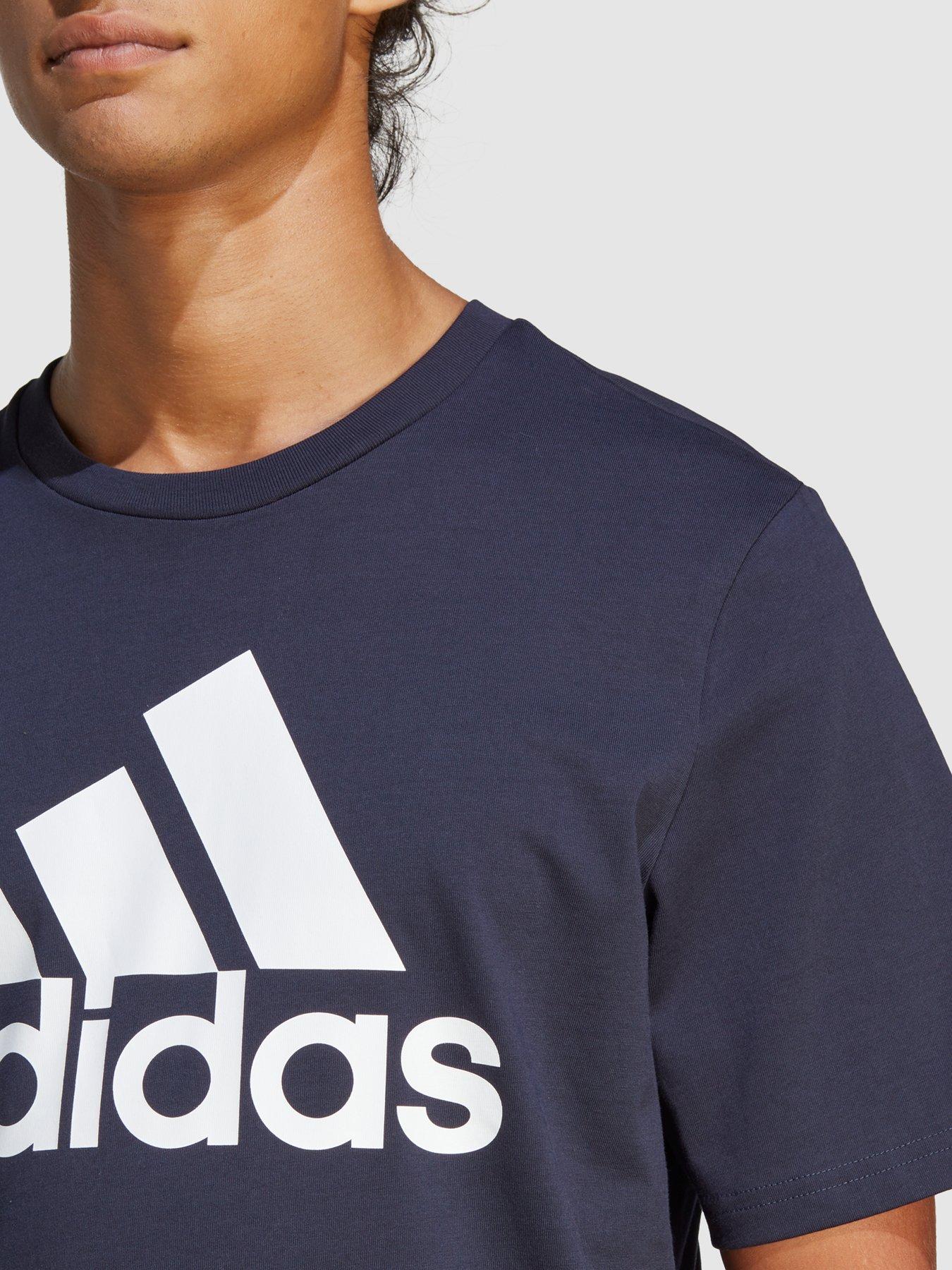 Adidas slogan t shirts clearance