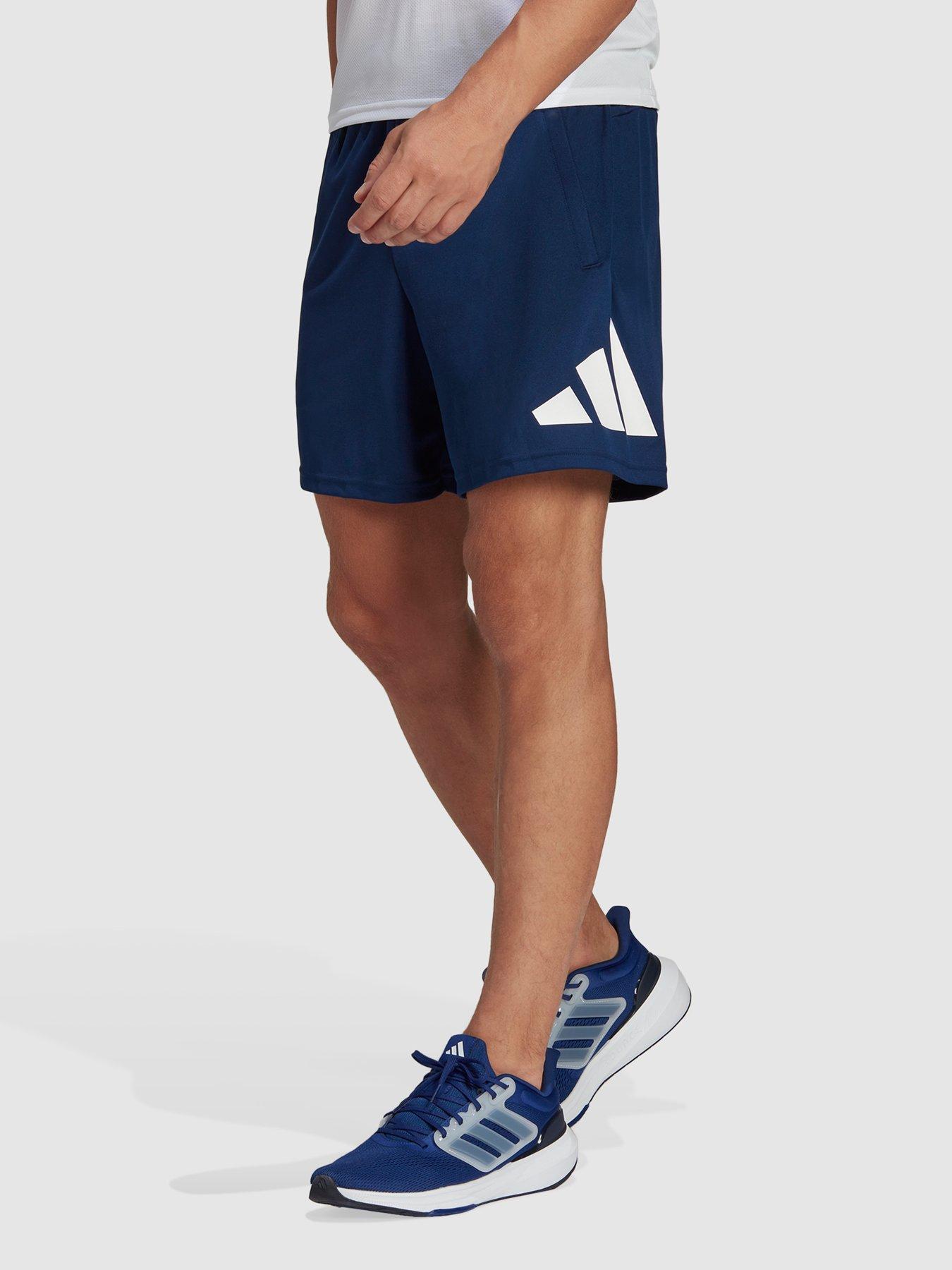 undefined Performance Train Essentials Logo Training Shorts - Navy