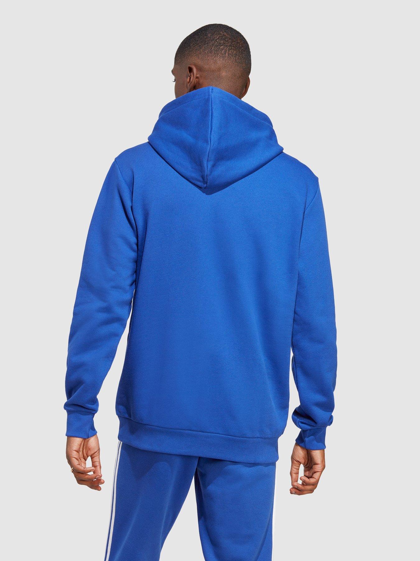 Adidas trefoil hoodie 2024 big and tall