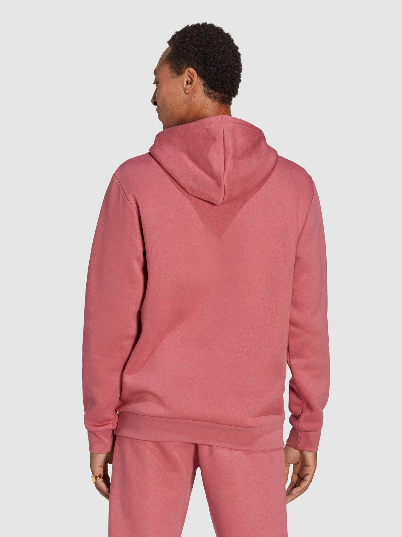 Adidas originals trefoil essentials hot sale hoodie