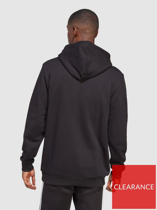 stillFront image of adidas-originals-adicolor-classics-trefoil-hoodie-black