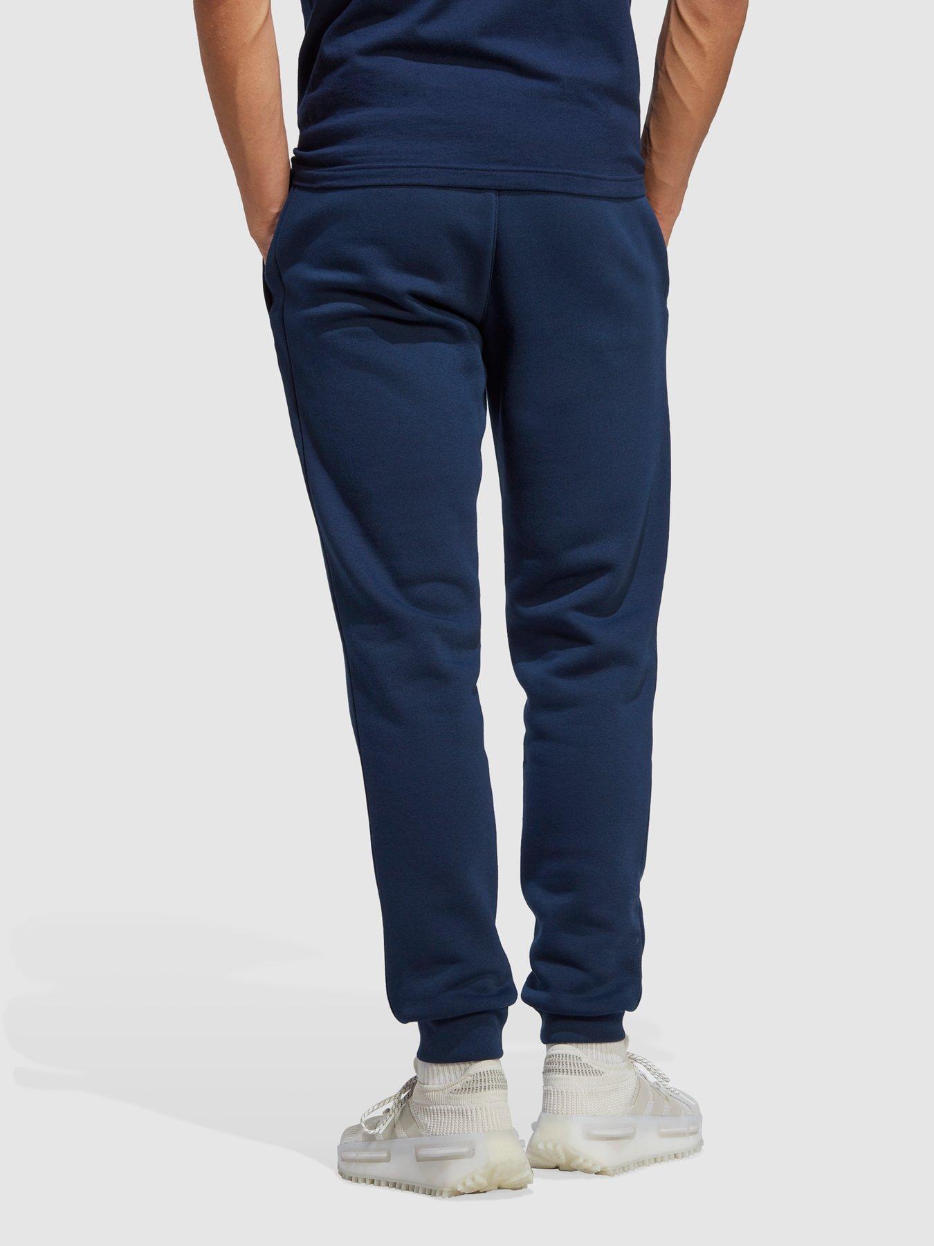 Adidas navy hot sale blue joggers