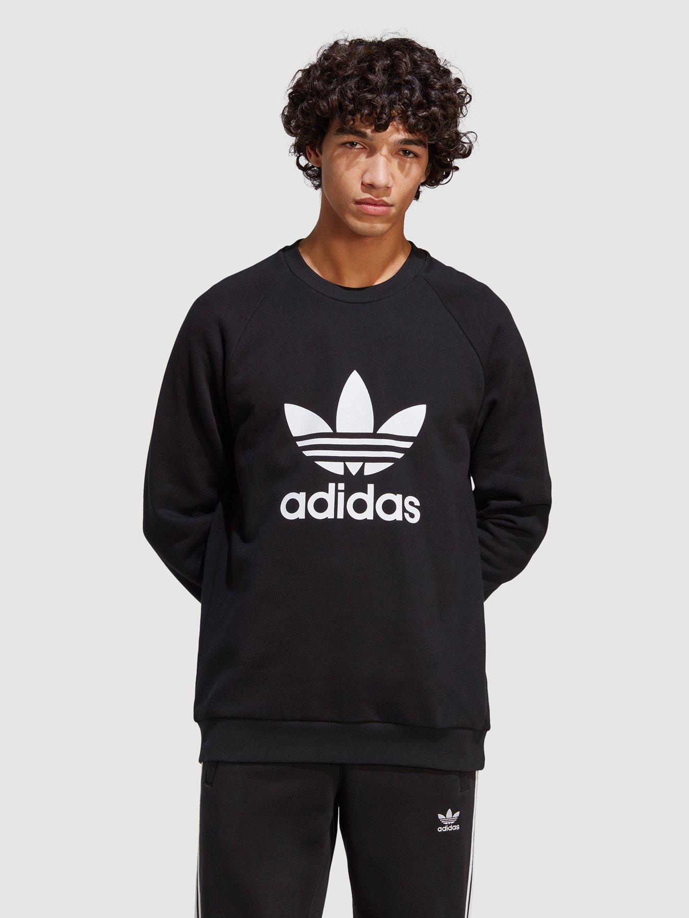 Adidas crew hotsell neck sweatshirt mens