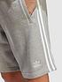  image of adidas-originals-adicolor-classics-3-stripes-sweat-shorts-medium-grey-heather