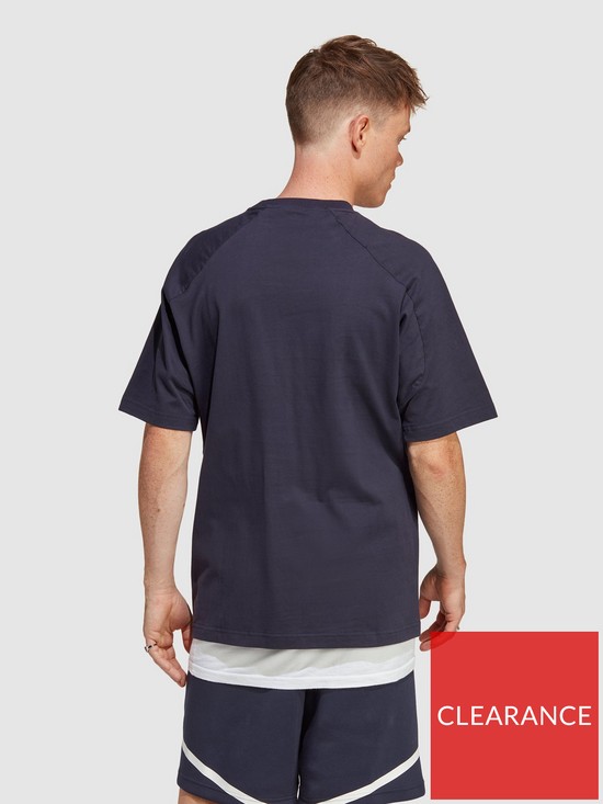 stillFront image of adidas-sportswear-designed-4-gameday-t-shirt-navy