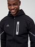  image of adidas-sportswear-designed-for-gameday-full-zip-hoodie-black