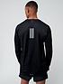  image of adidas-performance-own-the-run-long-sleeve-top-black