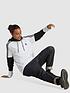  image of adidas-sportswear-mens-essentials-3-stripe-short-sleeve-t-shirt-whiteblack