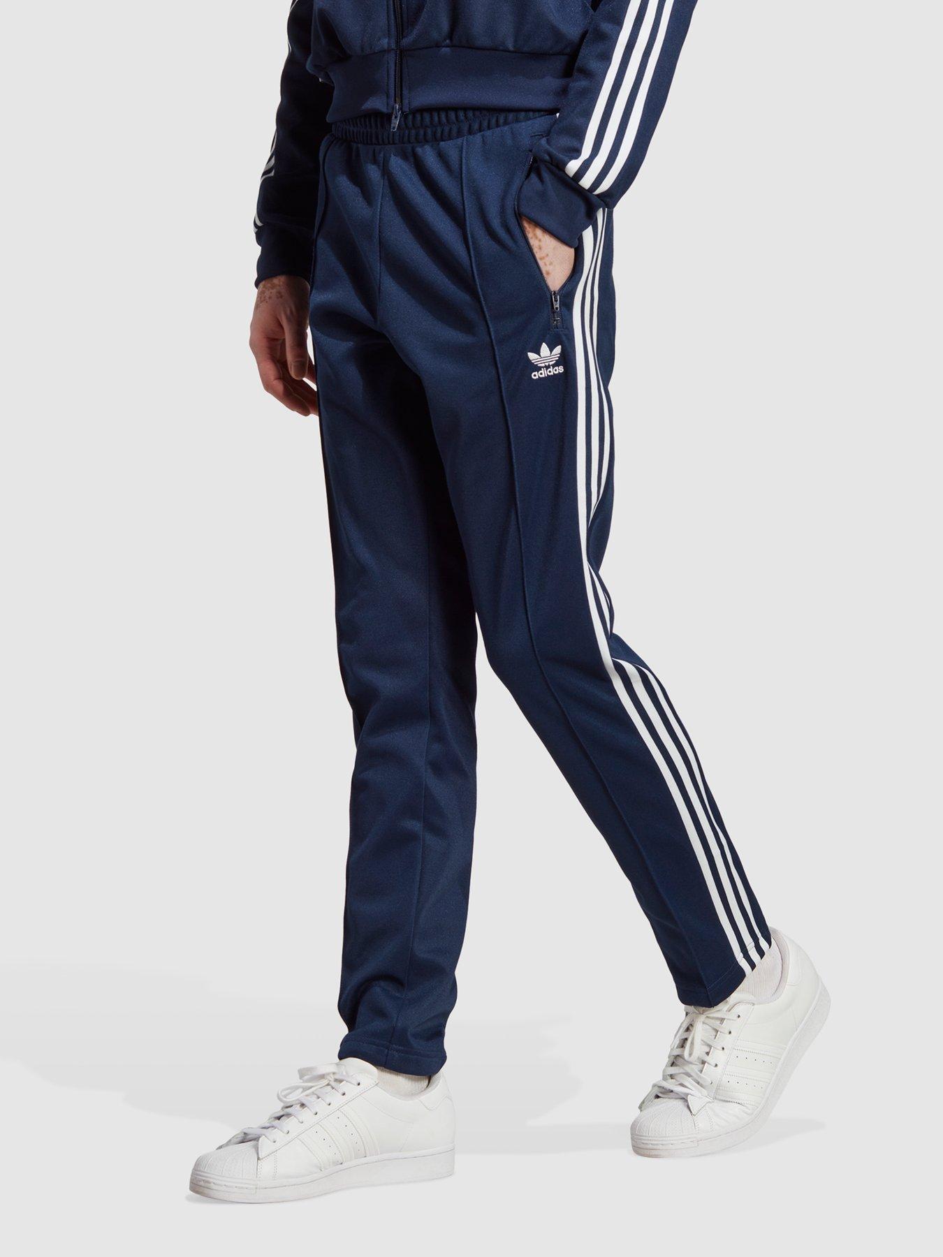 Adidas tracksuit bottoms discount mens