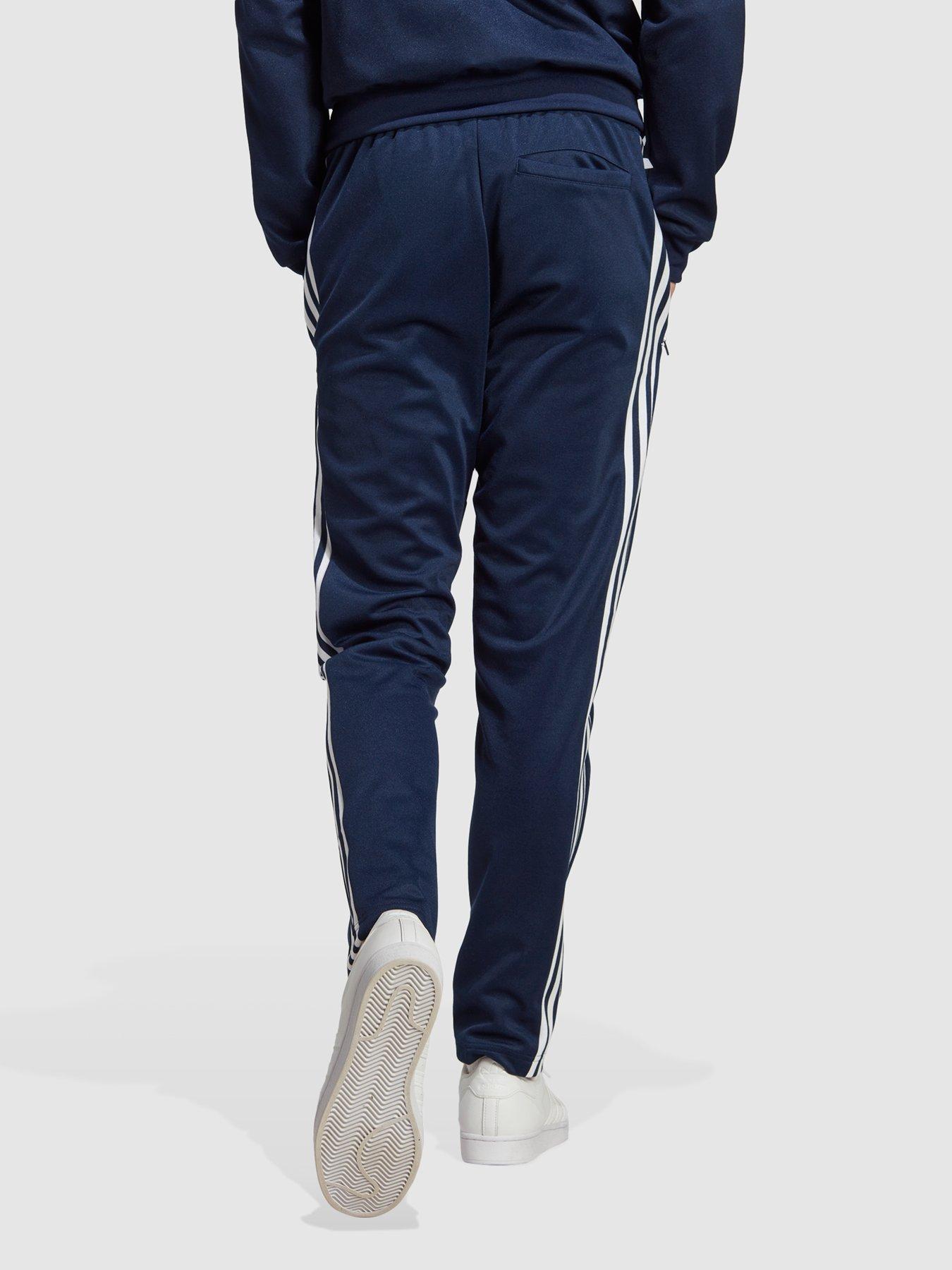 Adidas beckenbauer track hot sale pants navy