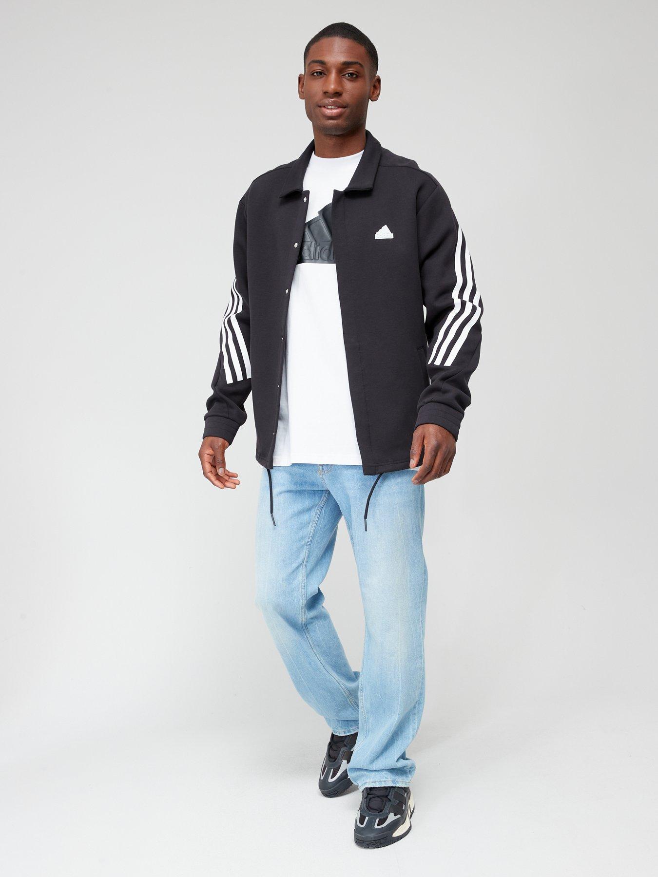 adidas Sportswear Future Icons 3-Stripes Coaches Jacket - Black