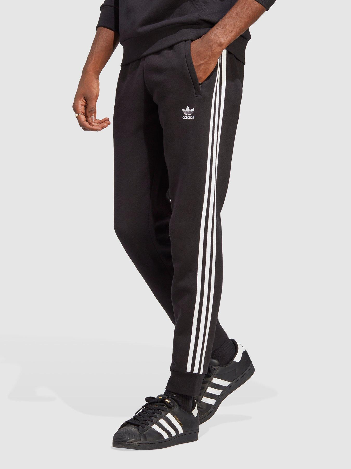 desarrollo de mitología lavandería adidas Originals Adicolor Classics 3-Stripes Joggers - Black | very.co.uk