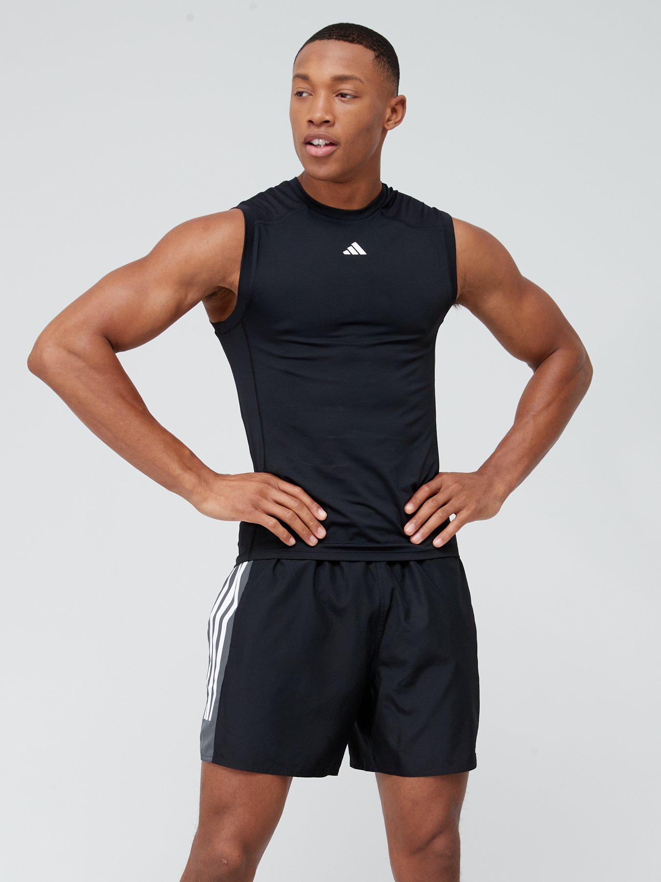 Adidas Techfit Short Tights - Team Navy Blue 2 - Total Football Direct