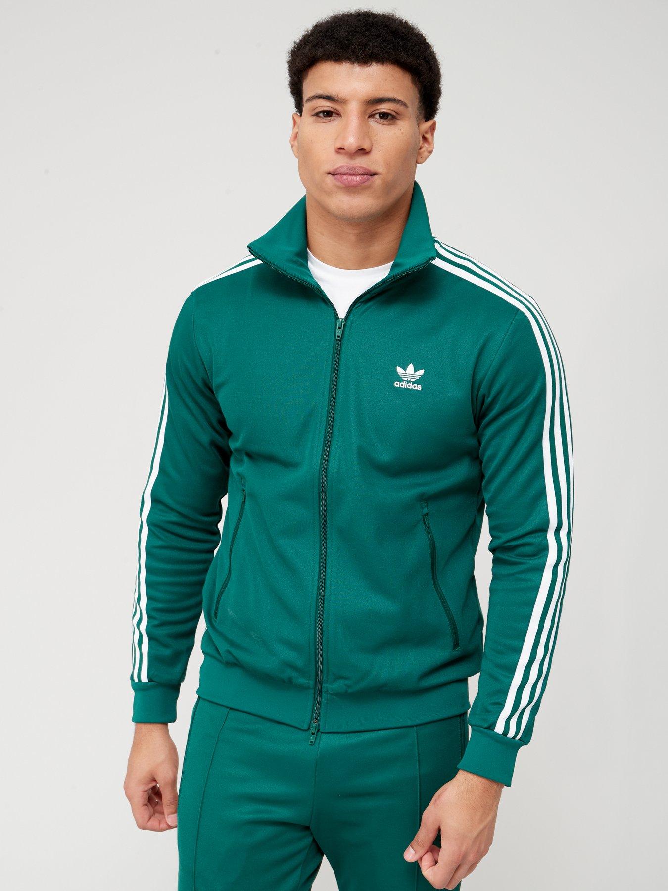 Originals superstar clearance track top green