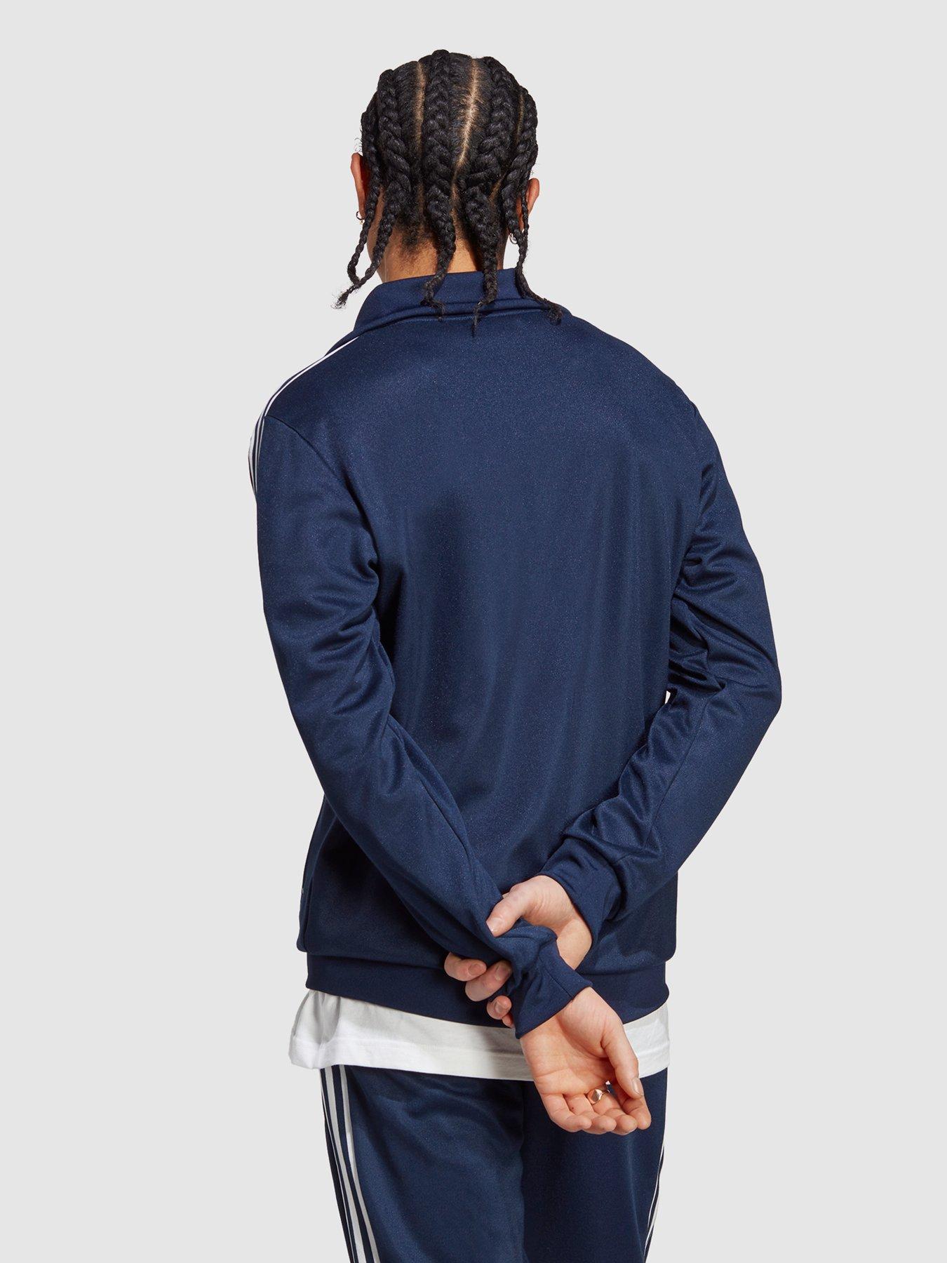 Adidas originals beckenbauer track best sale top navy