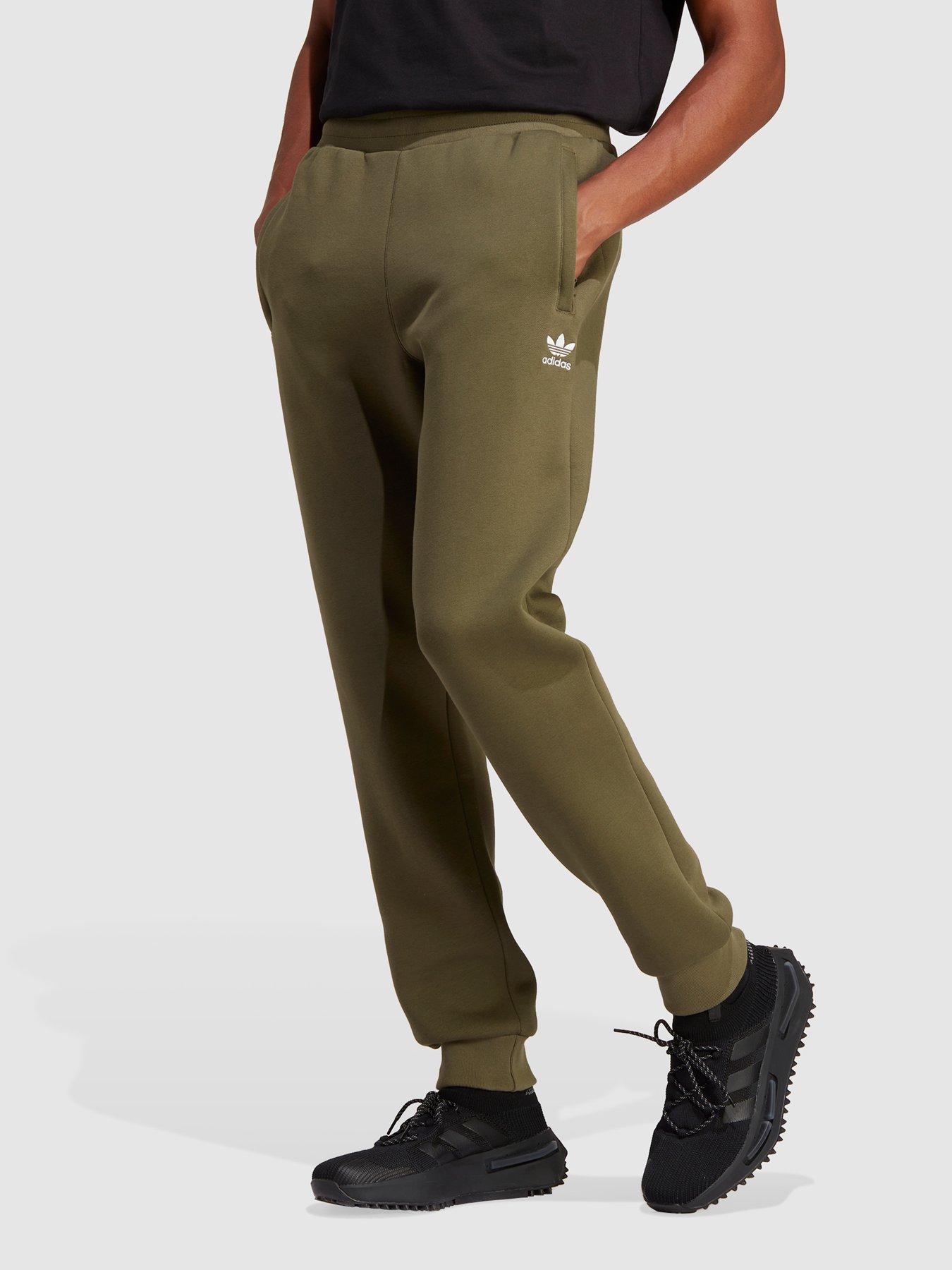 Khaki discount adidas joggers