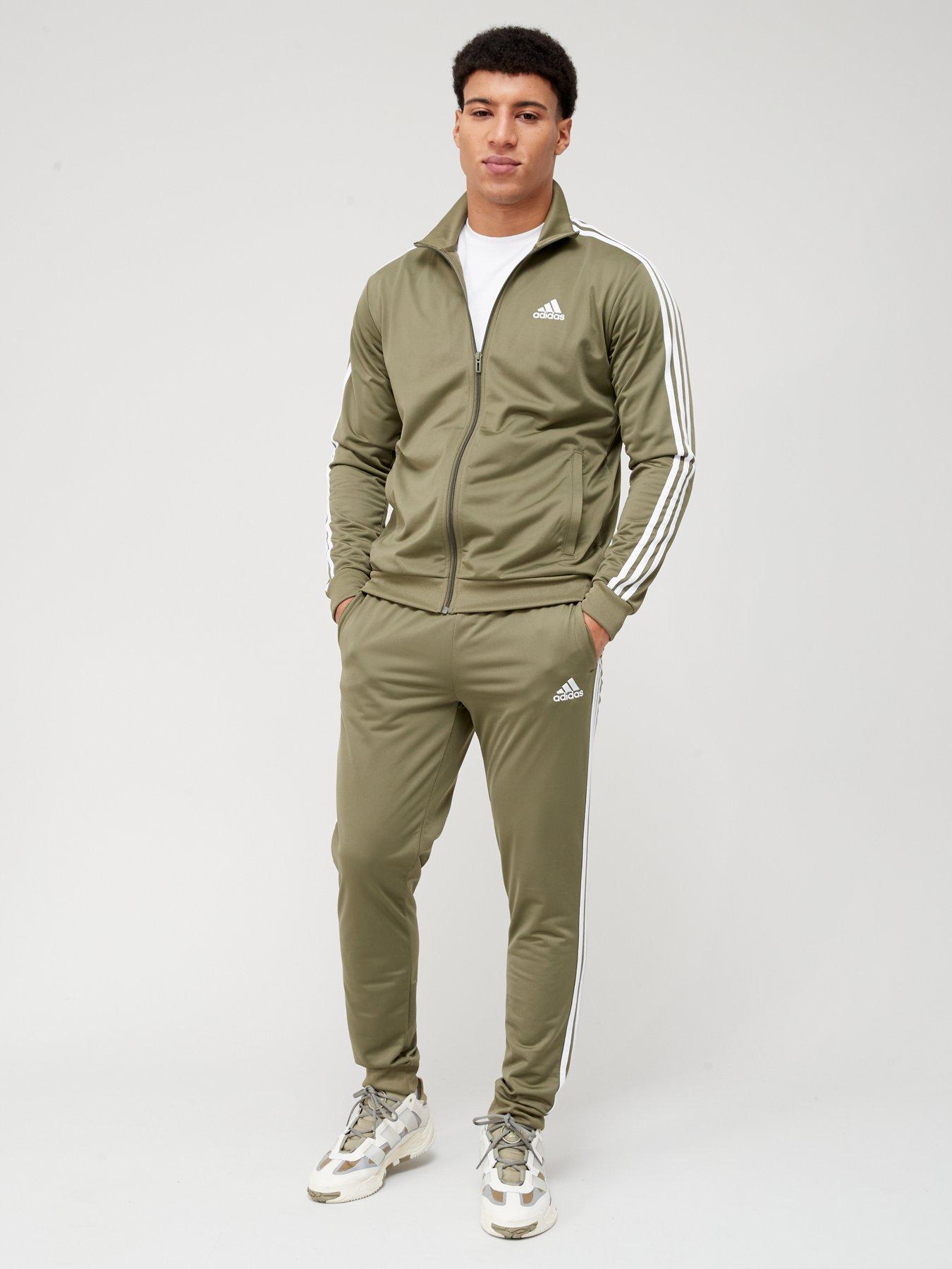 Fitted adidas hot sale tracksuit