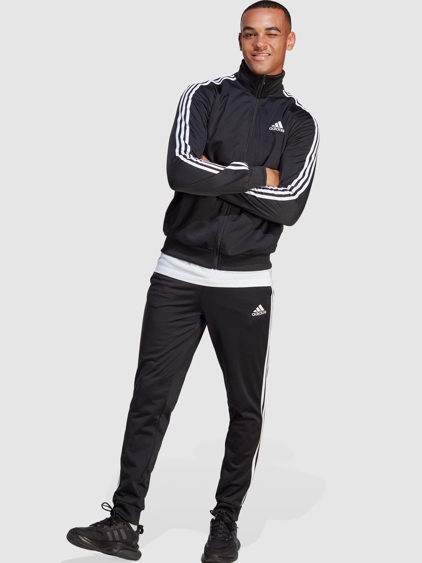 Adidas poly tracksuit store mens