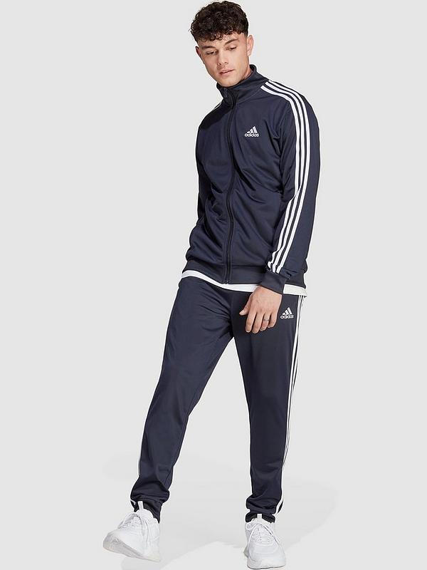 adidas Sportswear Mens Basic 3-stripes Tricot Tracksuit