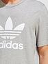  image of adidas-originals-adicolor-classics-trefoil-t-shirt-medium-grey-heather