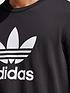  image of adidas-originals-adicolor-classics-trefoil-t-shirt-black