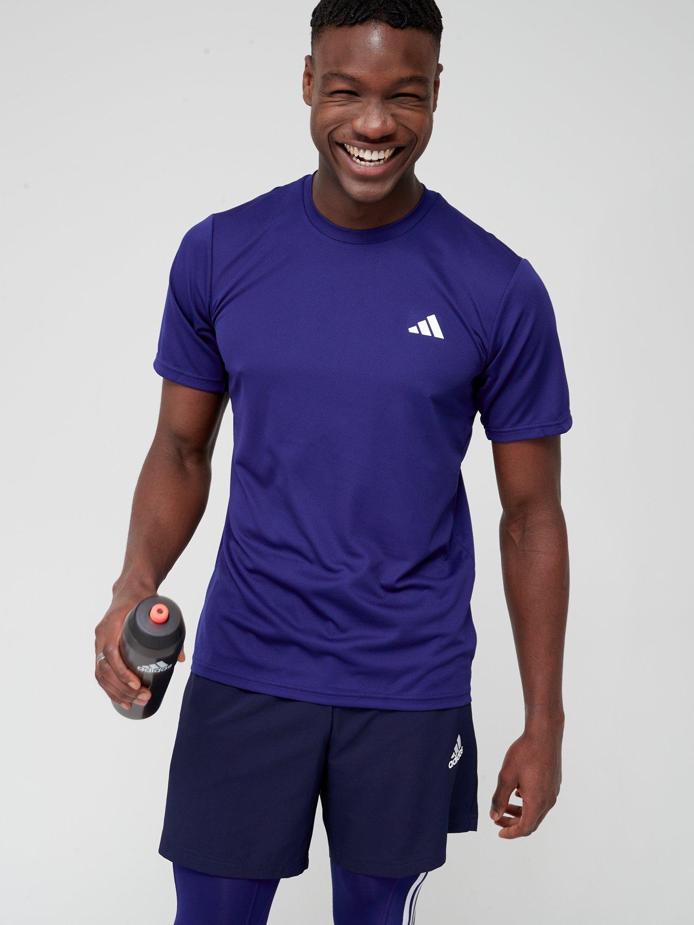 Image 1 of 6 of adidas Performance Train Essentials Training T-Shirt - Navy
