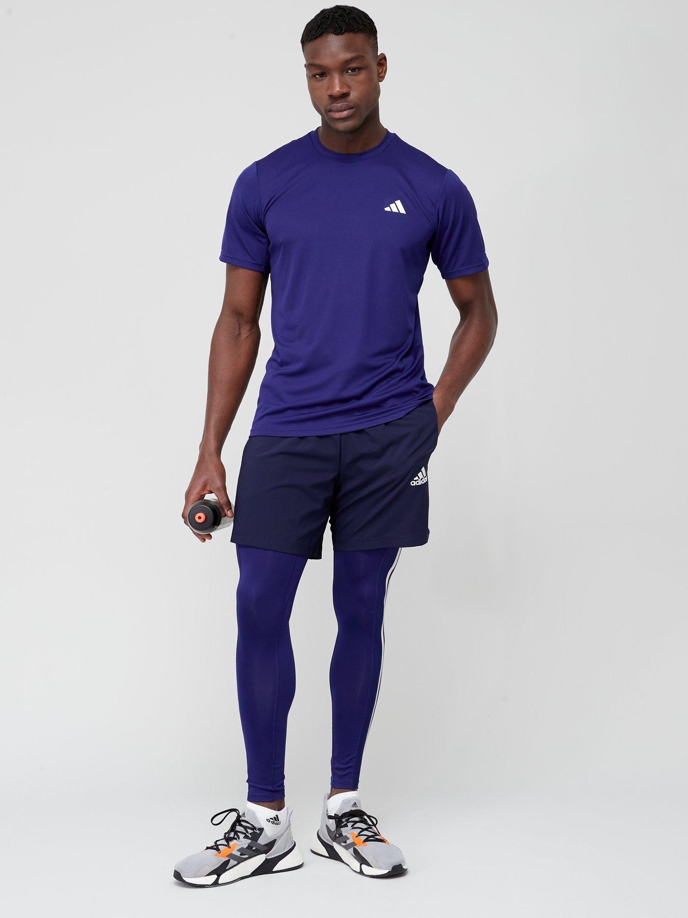 Image 3 of 6 of adidas Performance Train Essentials Training T-Shirt - Navy