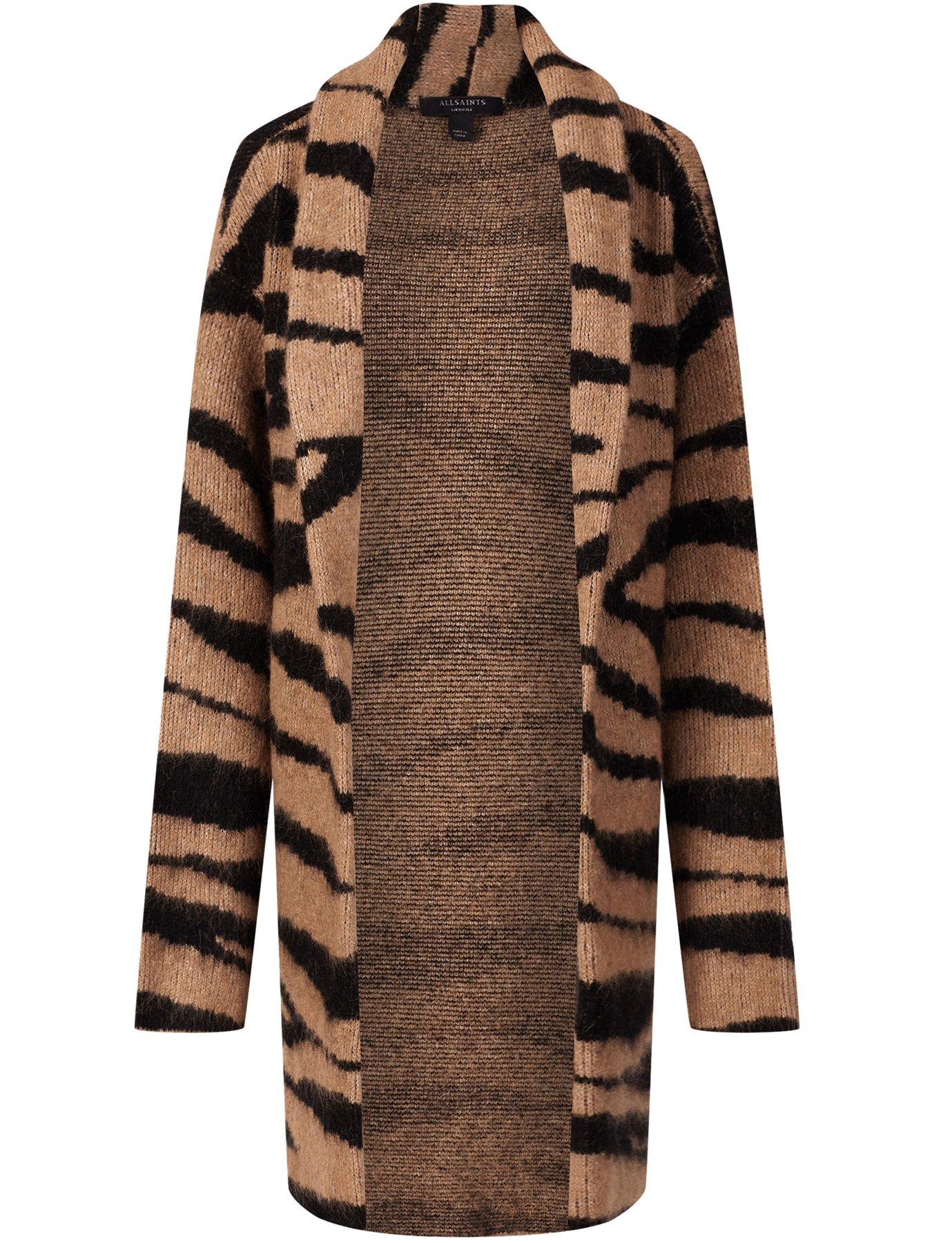 All saints clearance leopard cardigan