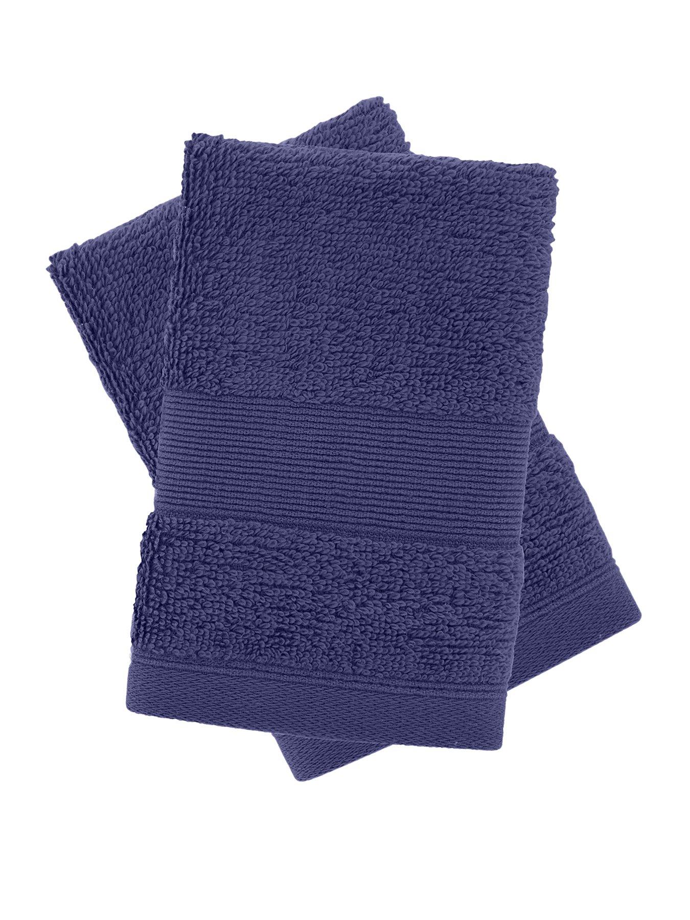 Catherine Lansfield Antibacterial Face Cloth Pair