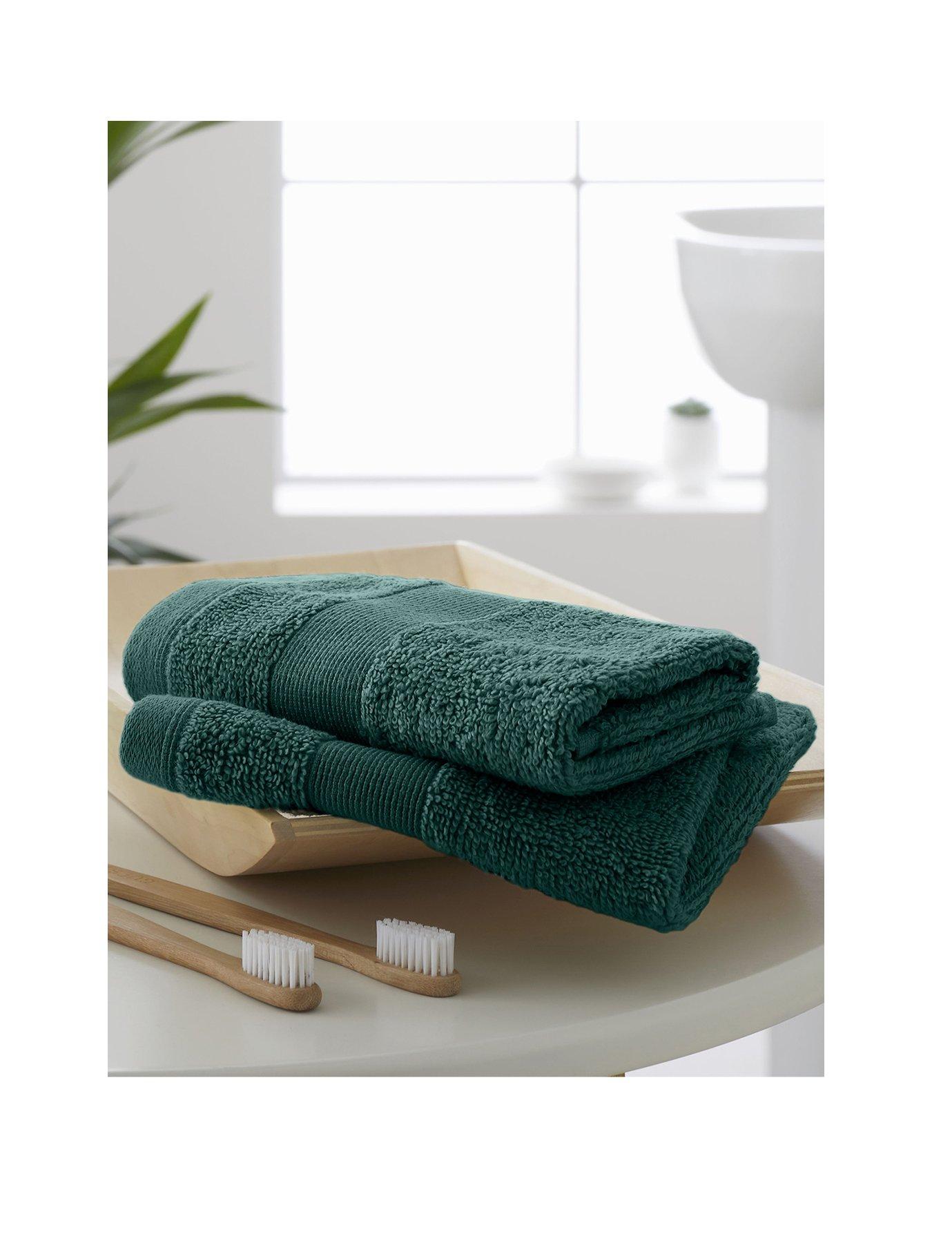 Catherine Lansfield Antibacterial Face Cloth Pair