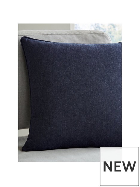 catherine-lansfield-yarn-dyed-cotton-chambray-filled-cushion