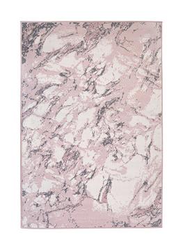 Product photograph of Maestro Marble Effect Rug Ndash Pink And Grey from very.co.uk