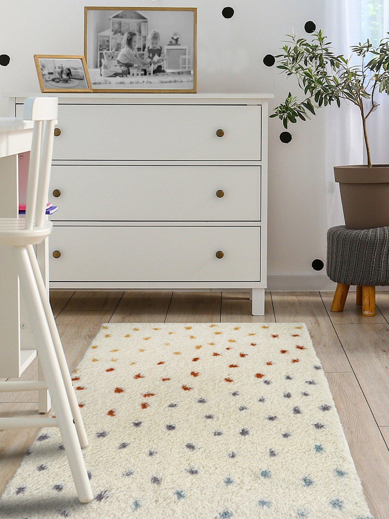 Image 1 of 4 of Very Home Snug Shaggy Confetti Rug - Multi