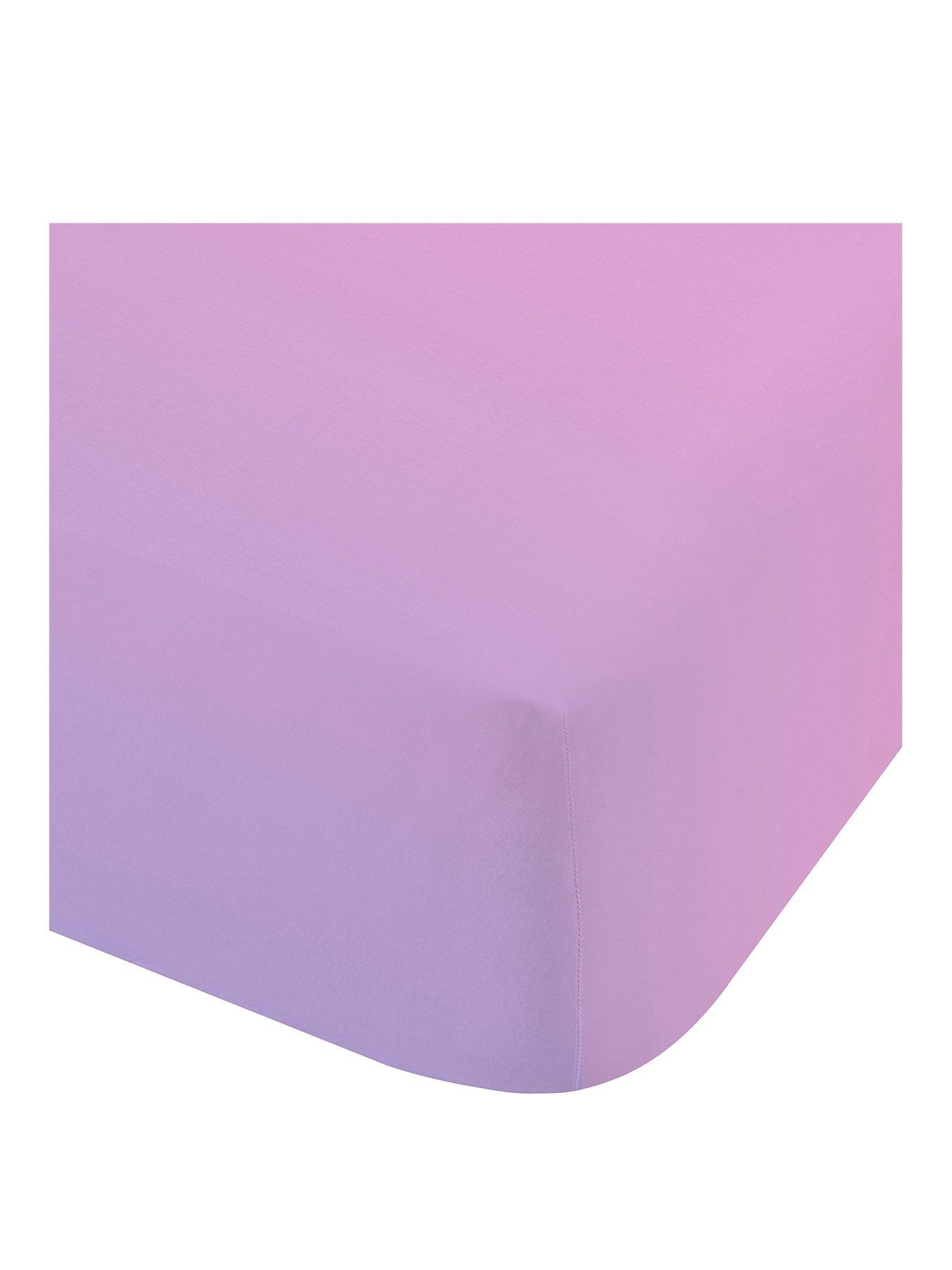 Image 2 of 3 of Catherine Lansfield Ombre Rainbow Clouds Fitted Sheet - Multi