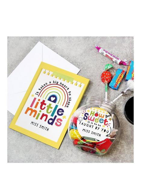 the-personalised-memento-company-personalised-shape-little-minds-sweet-jar-greeting-card