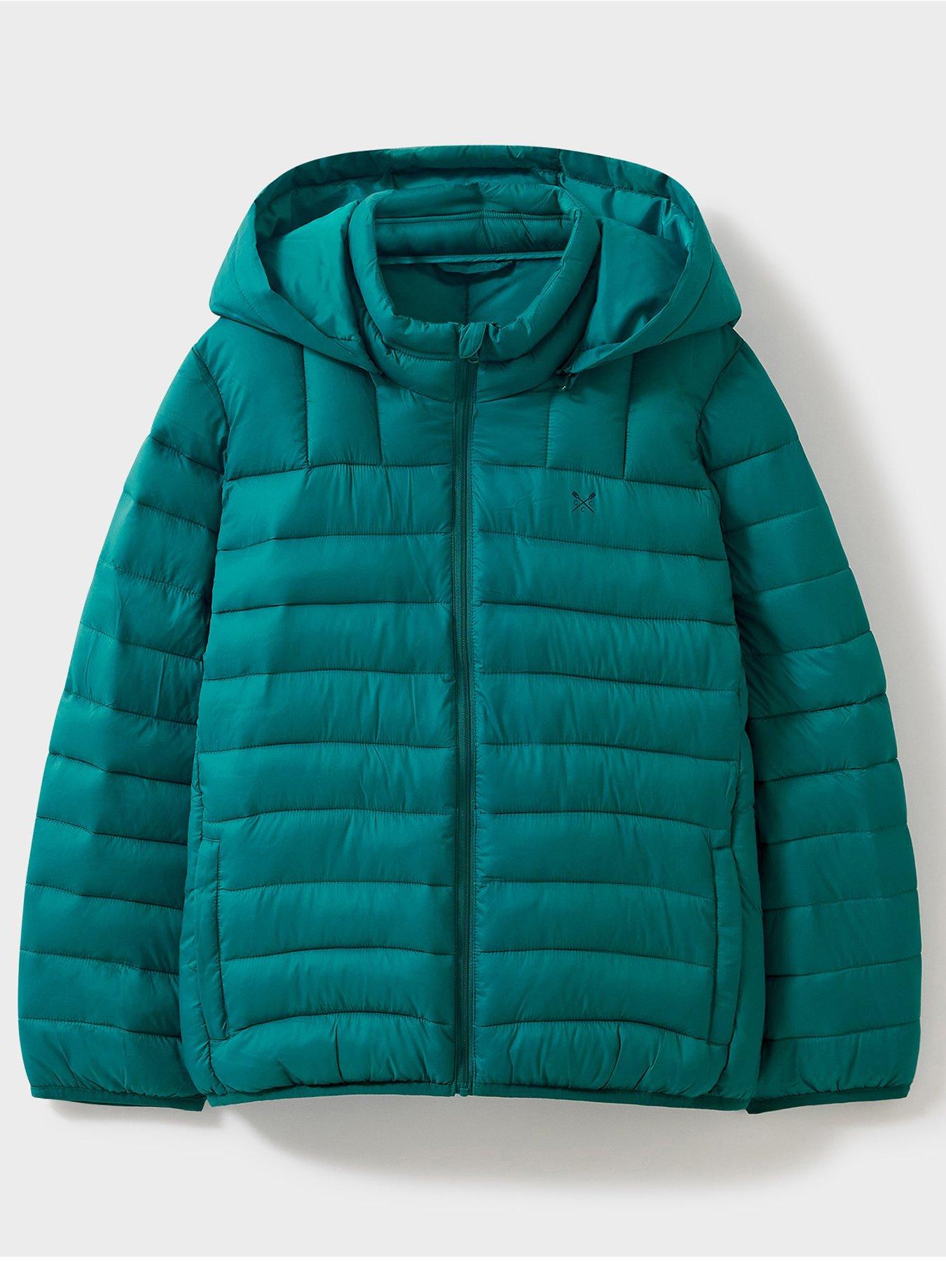 Crew Clothing Boys Lightweight Padded Jacket - Green