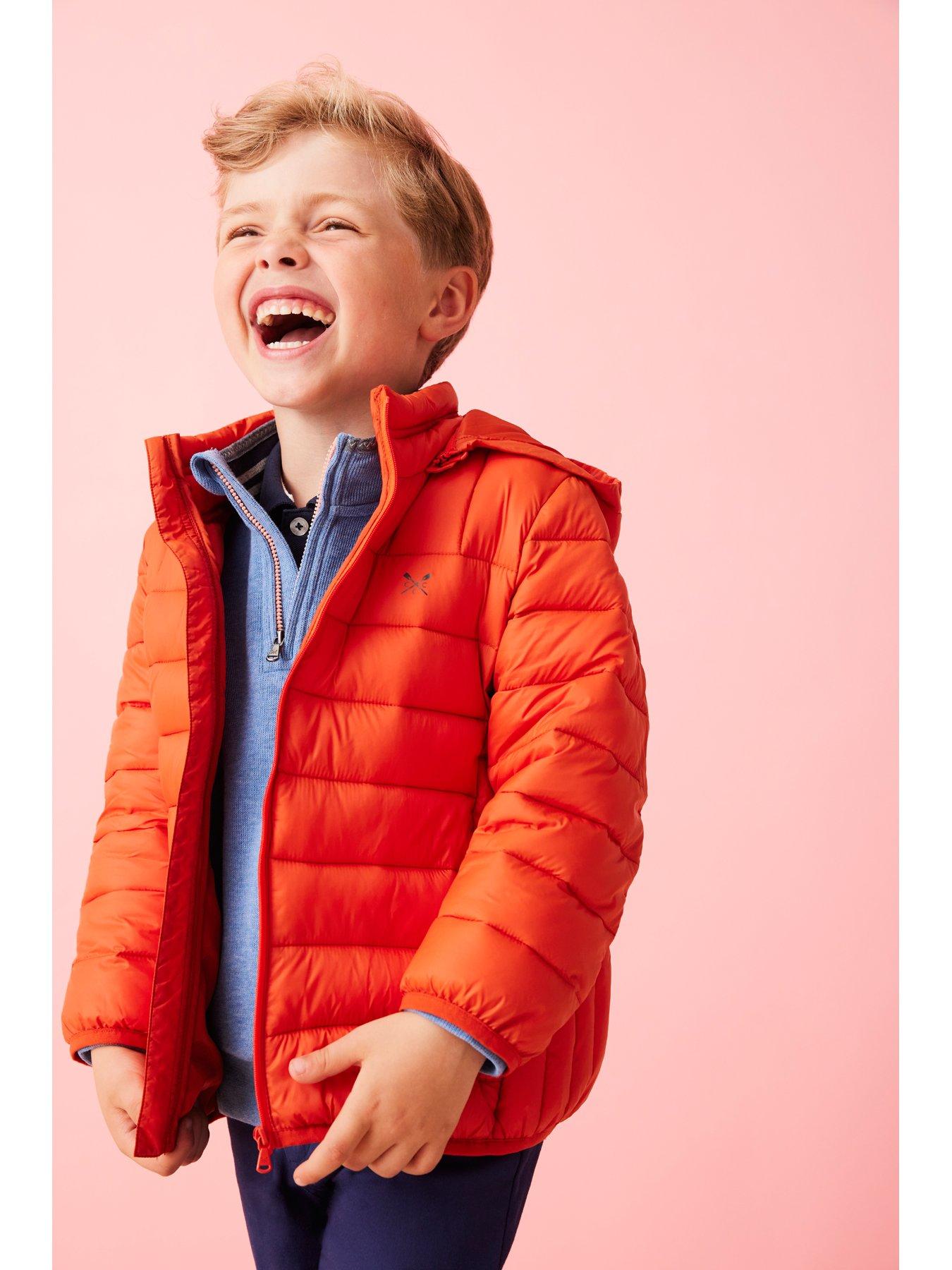 Boys Lightweight Padded Jacket Red