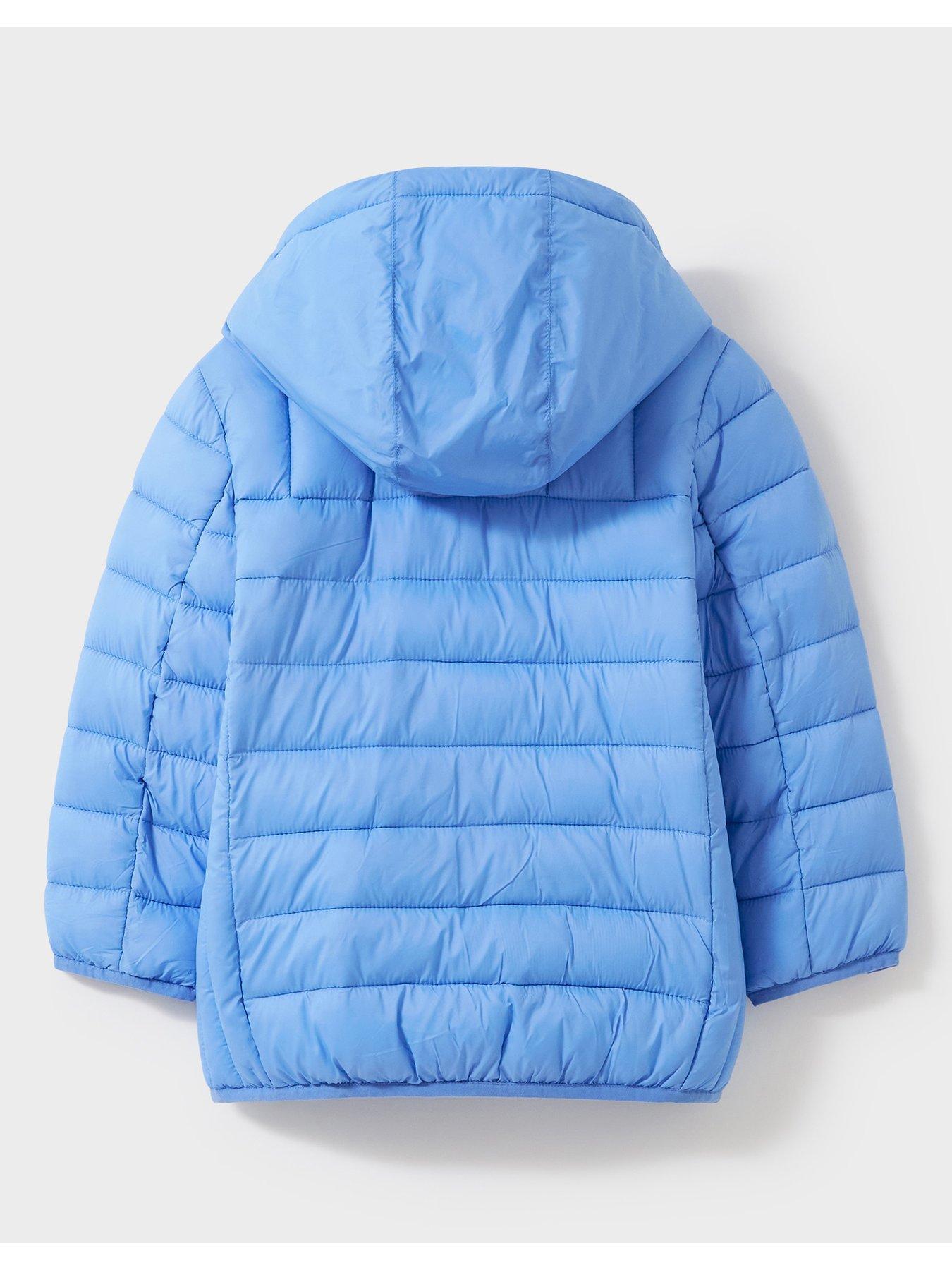 Light blue shop padded jacket