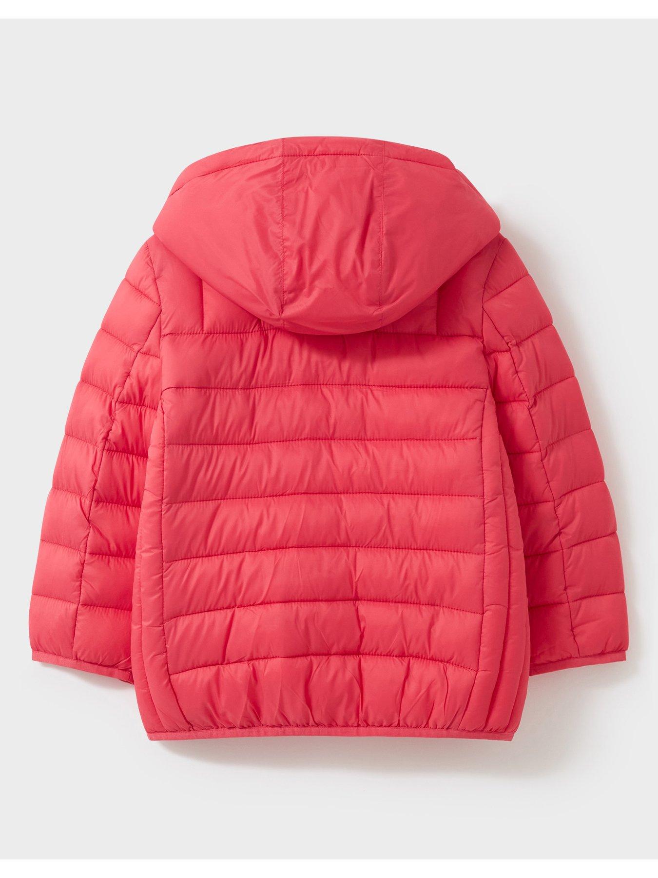 Crew Clothing Girls Lightweight Padded Jacket - Pink