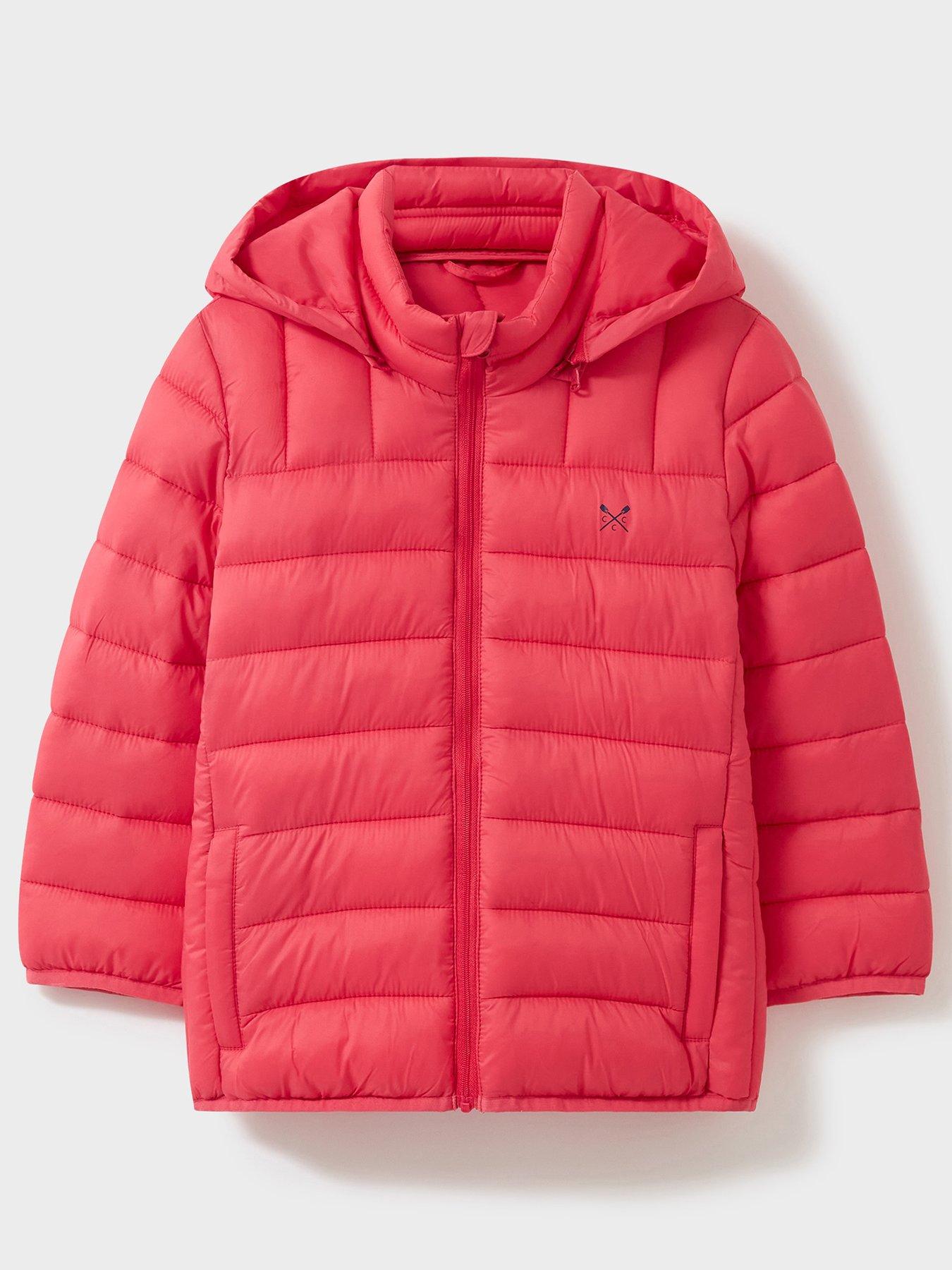 Pink lightweight padded on sale jacket