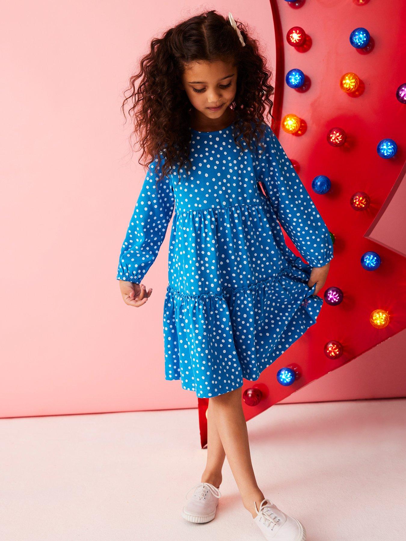 Polka dot 2025 dress kids