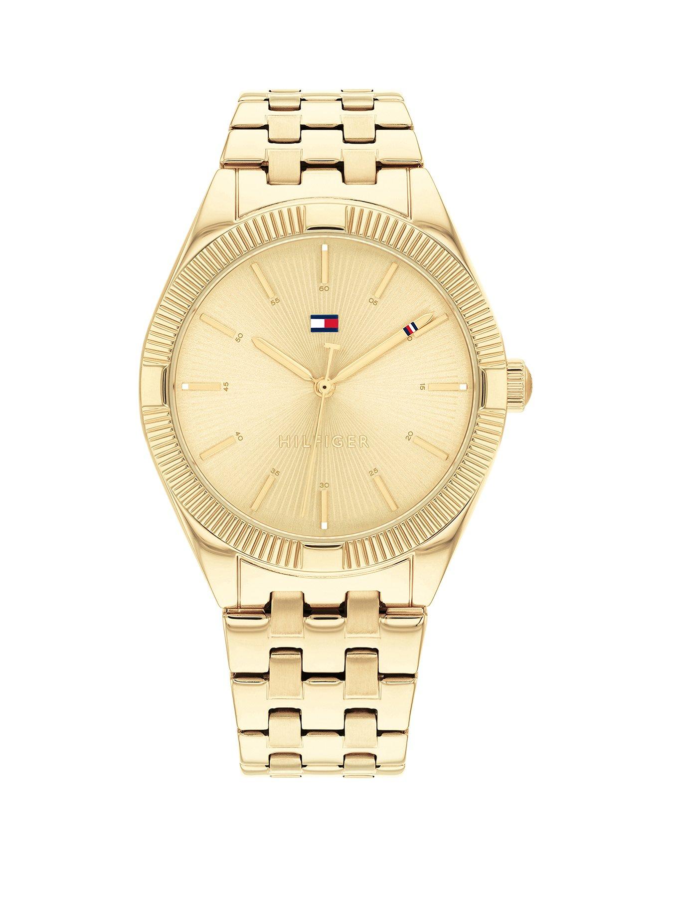 Product photograph of Tommy Hilfiger Ladies Bracelet Watch from very.co.uk