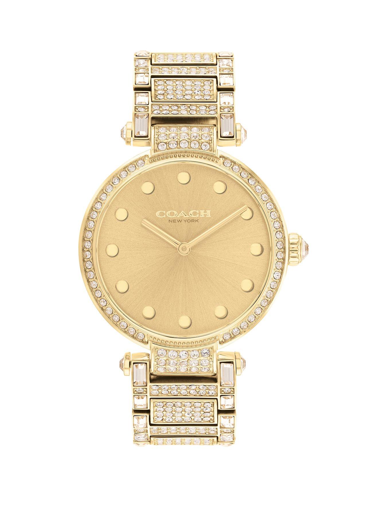 COACH Ladies Cary Crystal Watch | very.co.uk