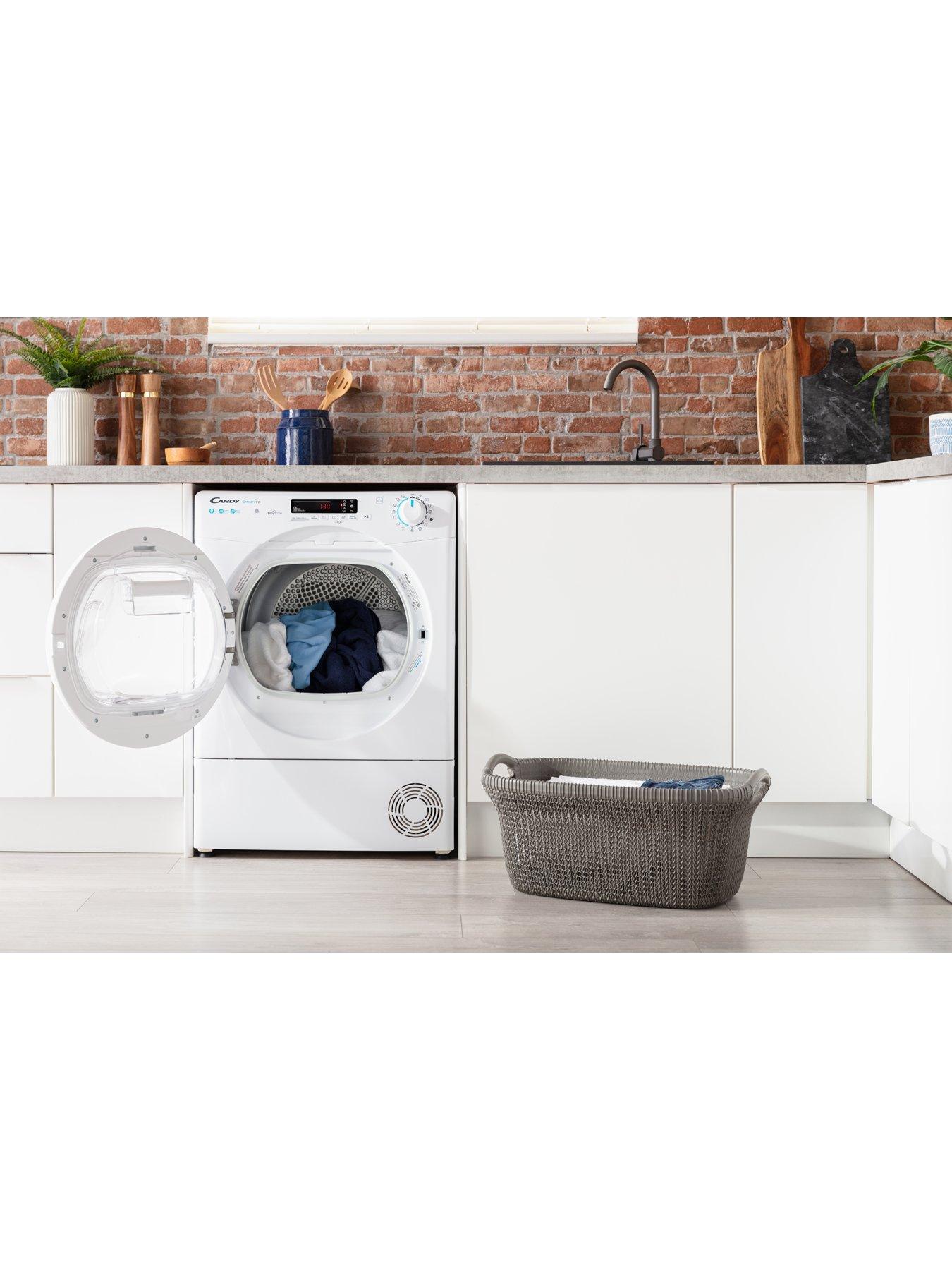 Image 5 of 8 of Candy Smart Pro CSOE H9A2DE-80 9kg Heat Pump Tumble Dryer, A++ Rated with WiFi Connectivity&nbsp;- White