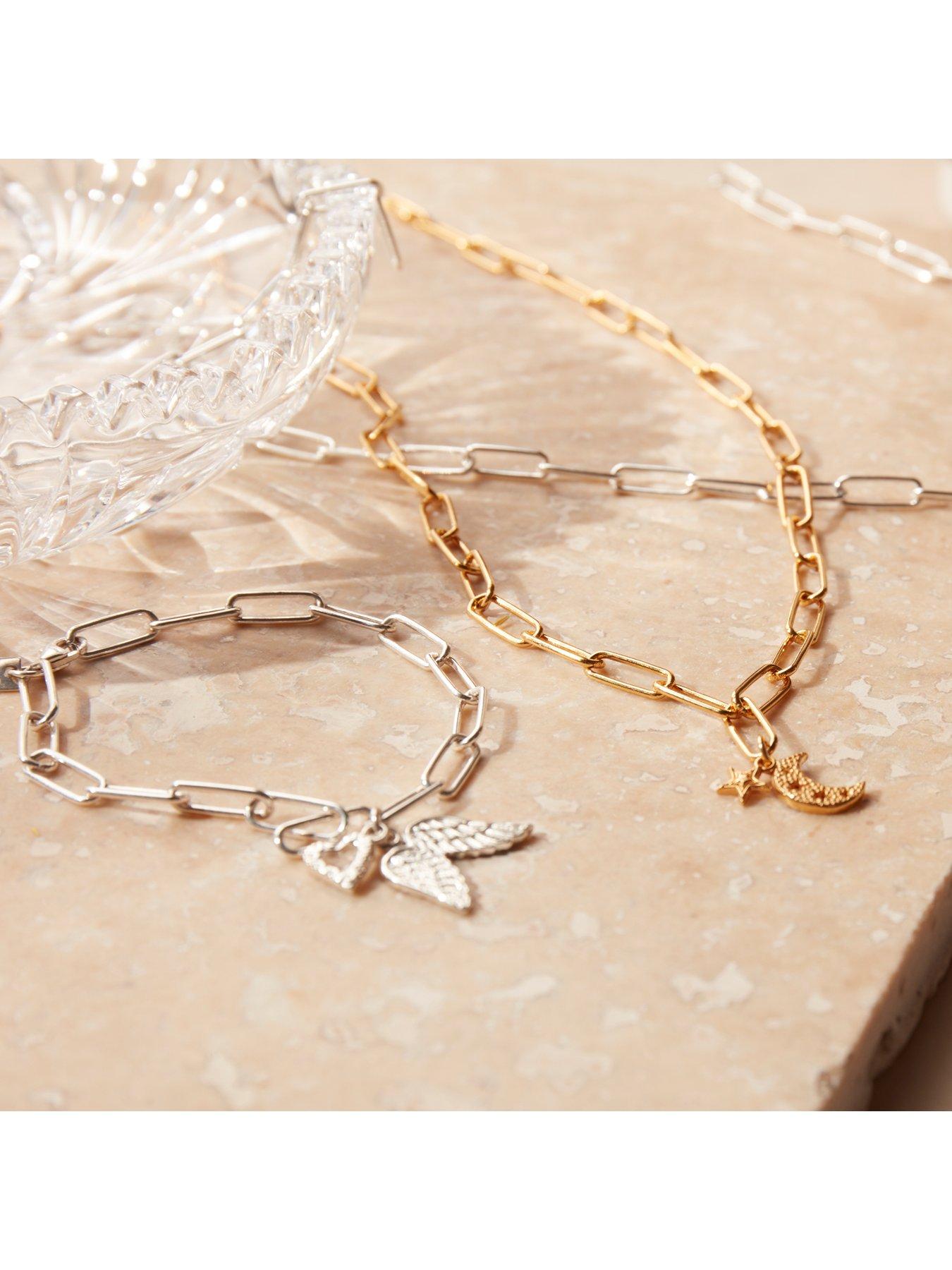 Image 6 of 6 of ChloBo Link Chain Love And Guidance Bracelet