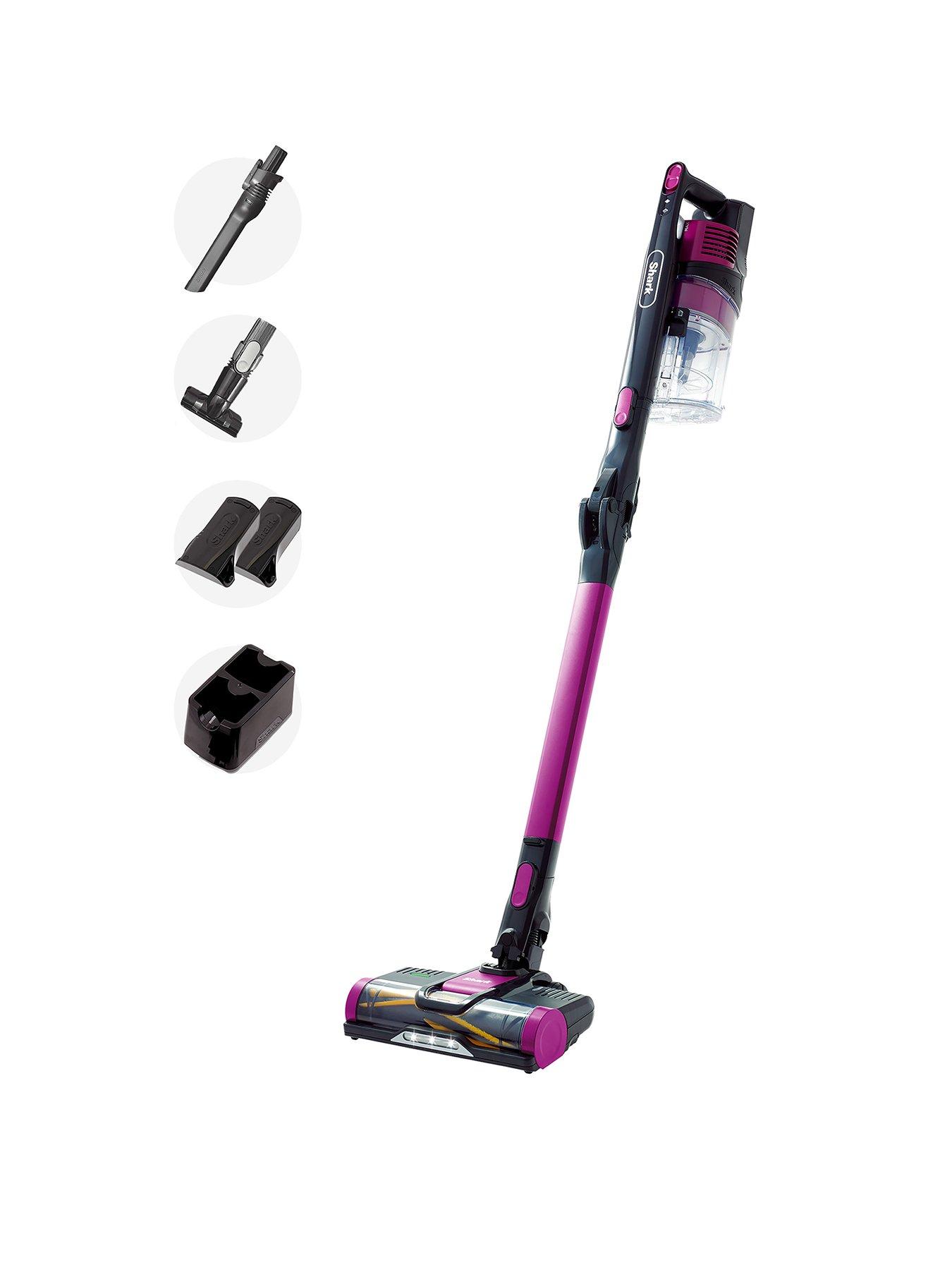 Product photograph of Shark Cordless Stick Vacuum With Anti Hair-wrap And Flexology 80 Mins - Iz252uk from very.co.uk