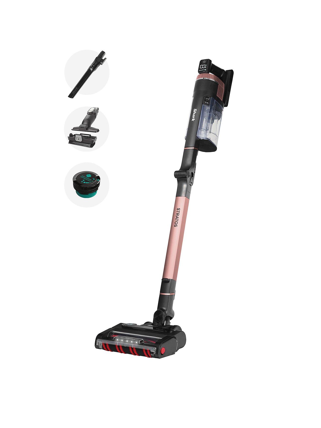 Shark Stratos Cordless Stick Vacuum with Anti Hair-Wrap Powerfins Technology and Flexology 60 mins - IZ400UK
