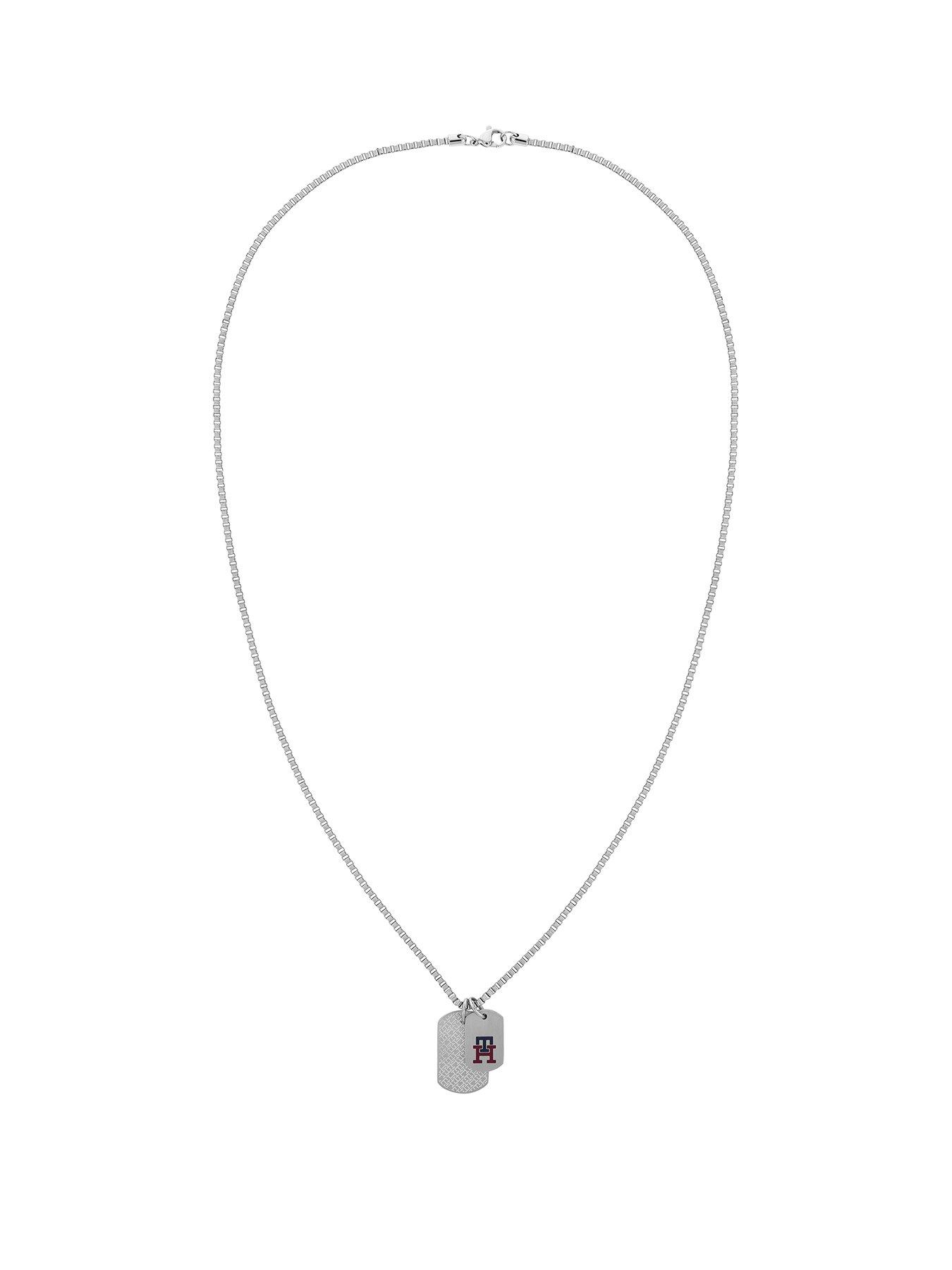 mens necklaces tommy hilfiger